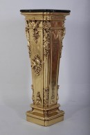 PEDESTAL CHIGI DELLA ACABADO ORO