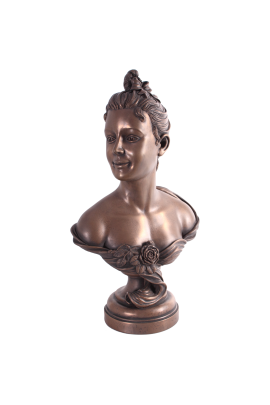 BUSTO ROSE ACABADO EN BRONCE