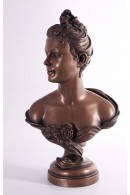 BUSTO ROSE ACABADO EN BRONCE