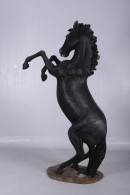 CABALLO RAMPANTE NEGRO